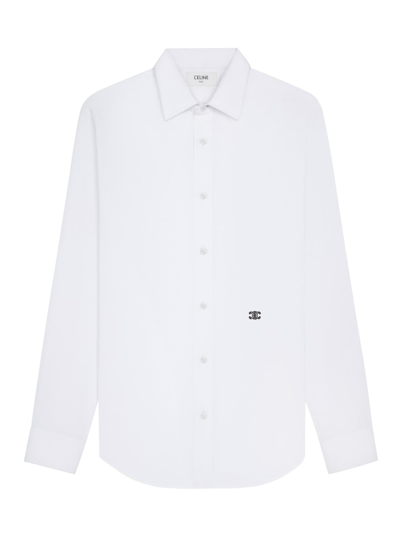 WIDE COTTON POPLIN SHIRT - 1