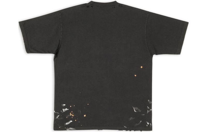 BALENCIAGA Balenciaga 90/10 T-Shirt Large Fit 'Black' 641675TMVH31055 outlook
