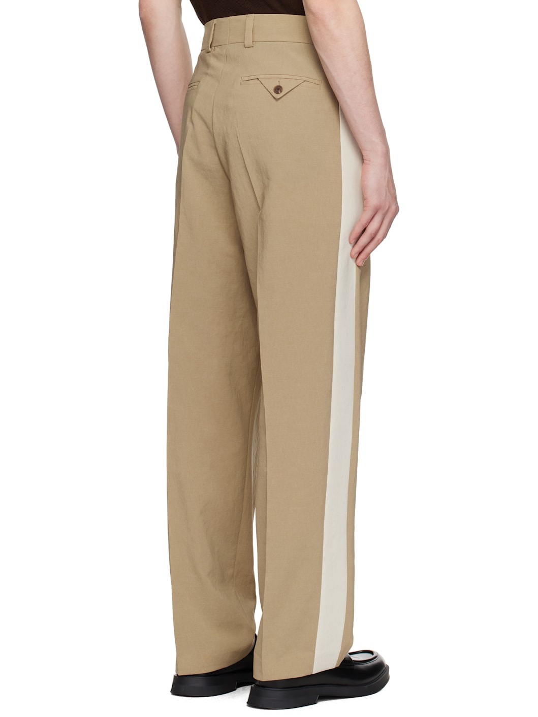 Beige Flips252F1 Trousers - 3