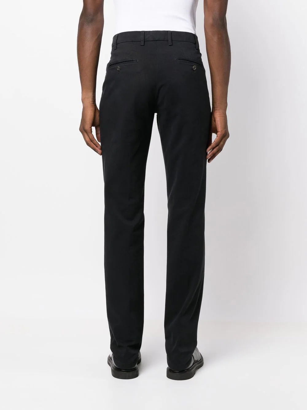 slim-fit tailored trousers - 4