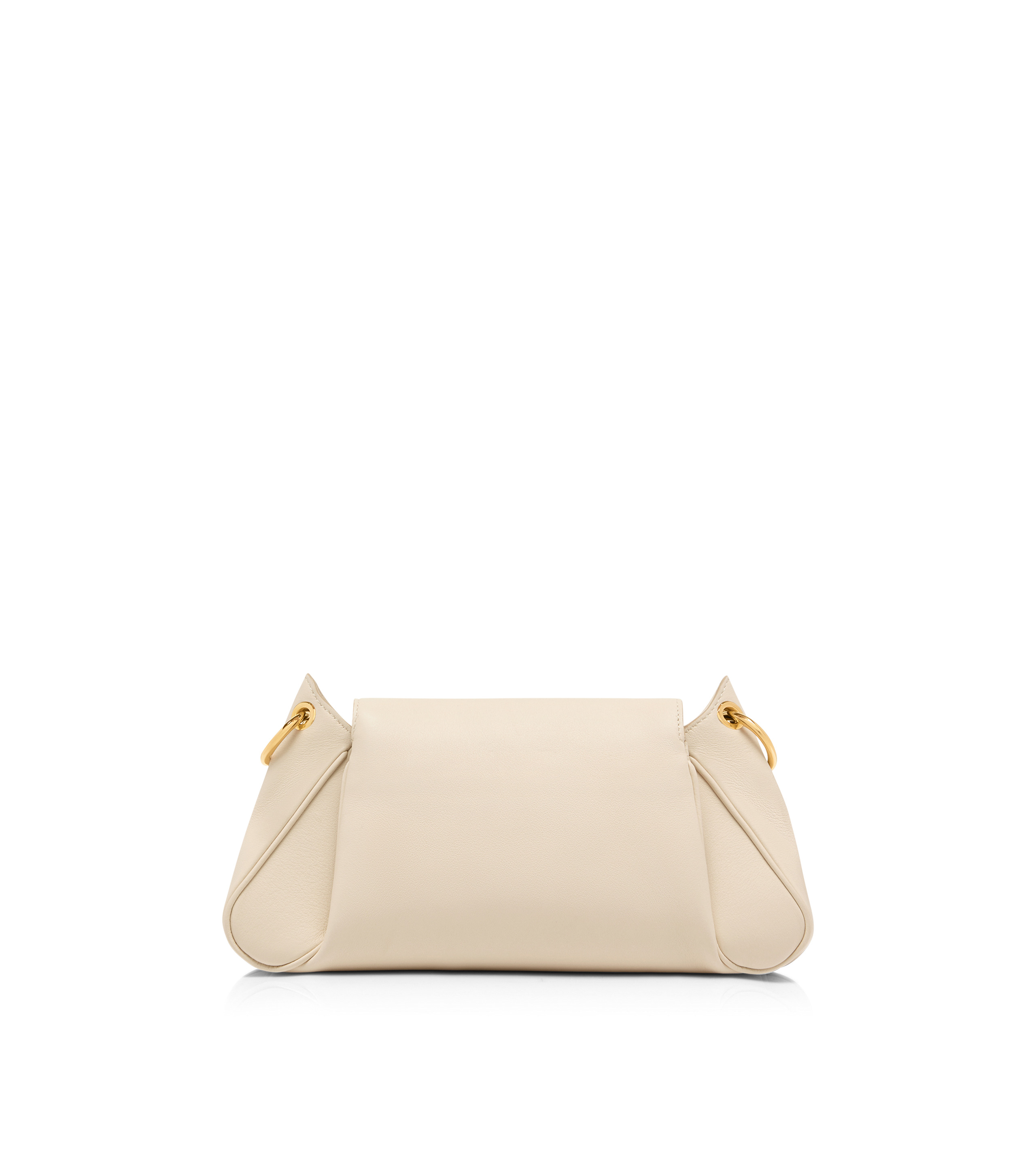 NATURAL GRAIN LEATHER TARA CHAIN SHOULDER BAG - 3