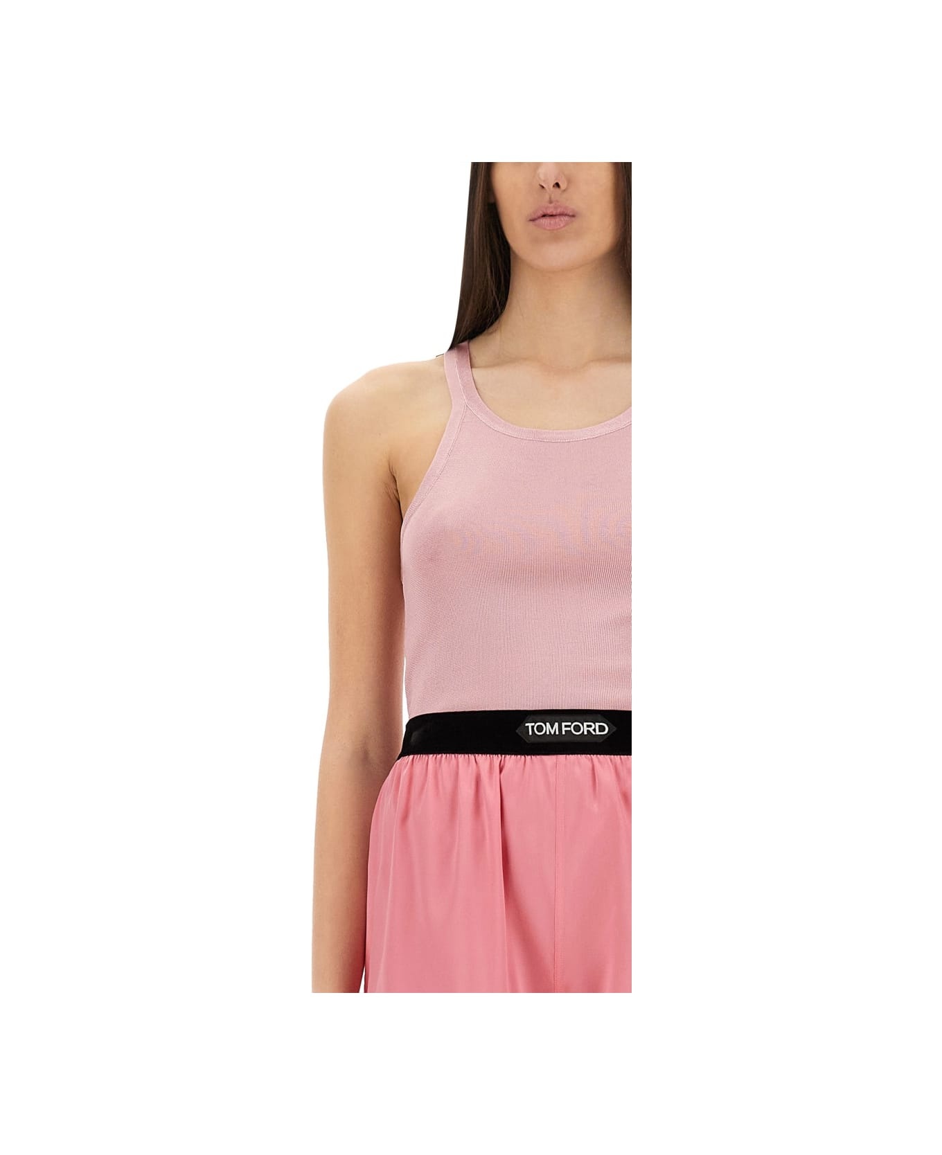Silk Knit Tank Top - 4