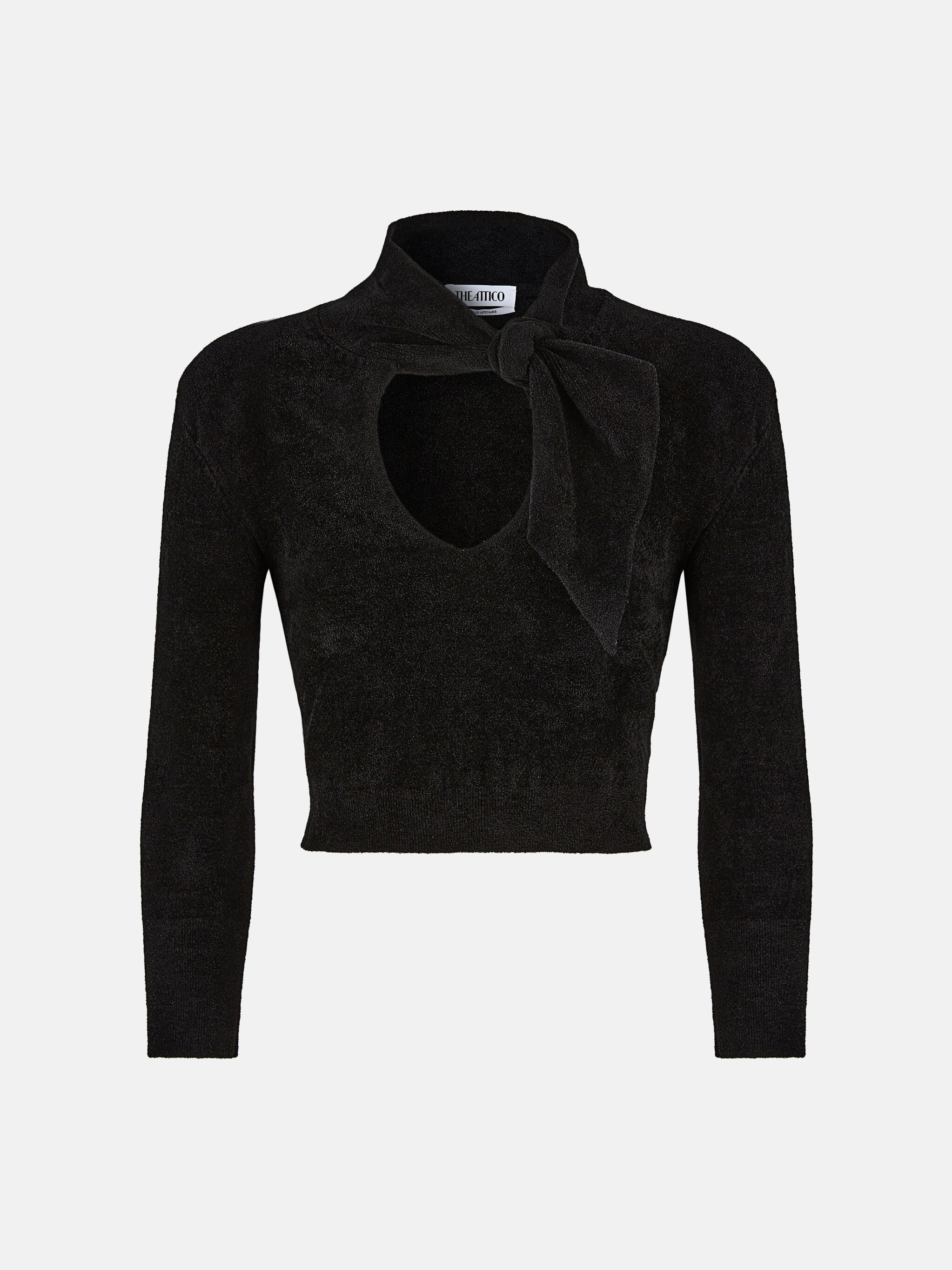 ''CATLIN'' BLACK SWEATER - 1