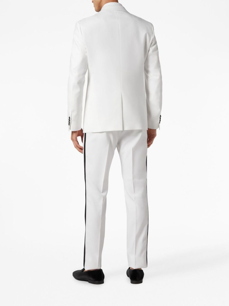 PHILIPP PLEIN peak-lapels single-breasted blazer outlook