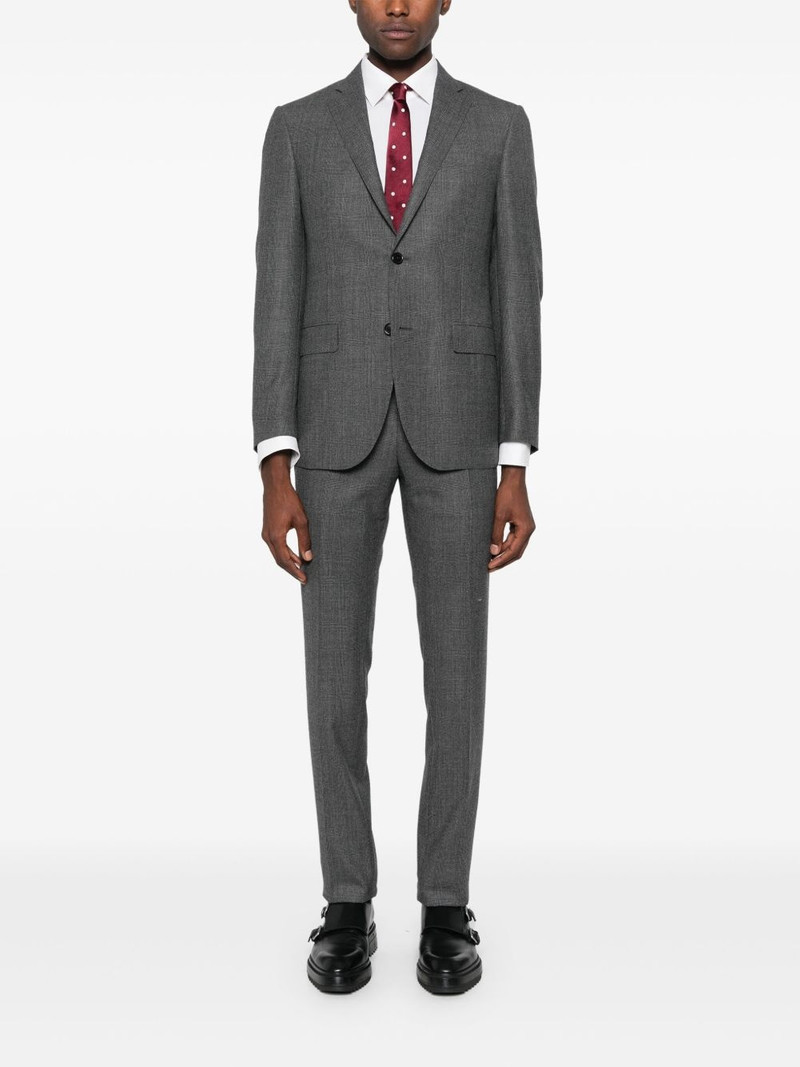 CORNELIANI check-pattern suit outlook