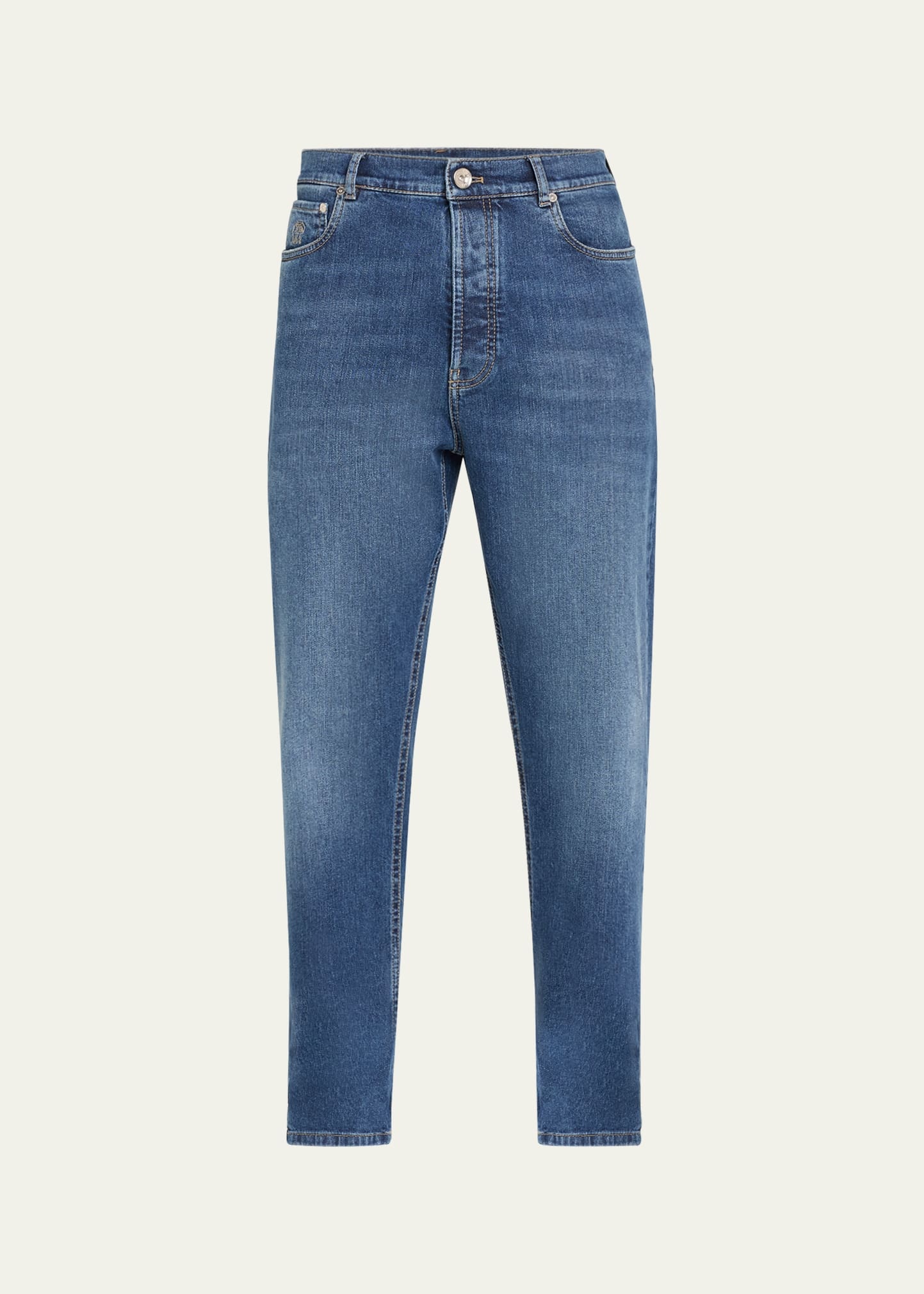 Men's Iconic Denim Slim-Fit Jeans - 1