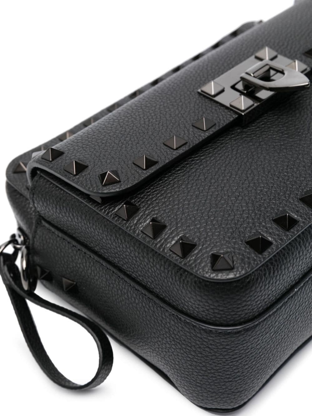 Rockstud-embellished messenger bag - 3