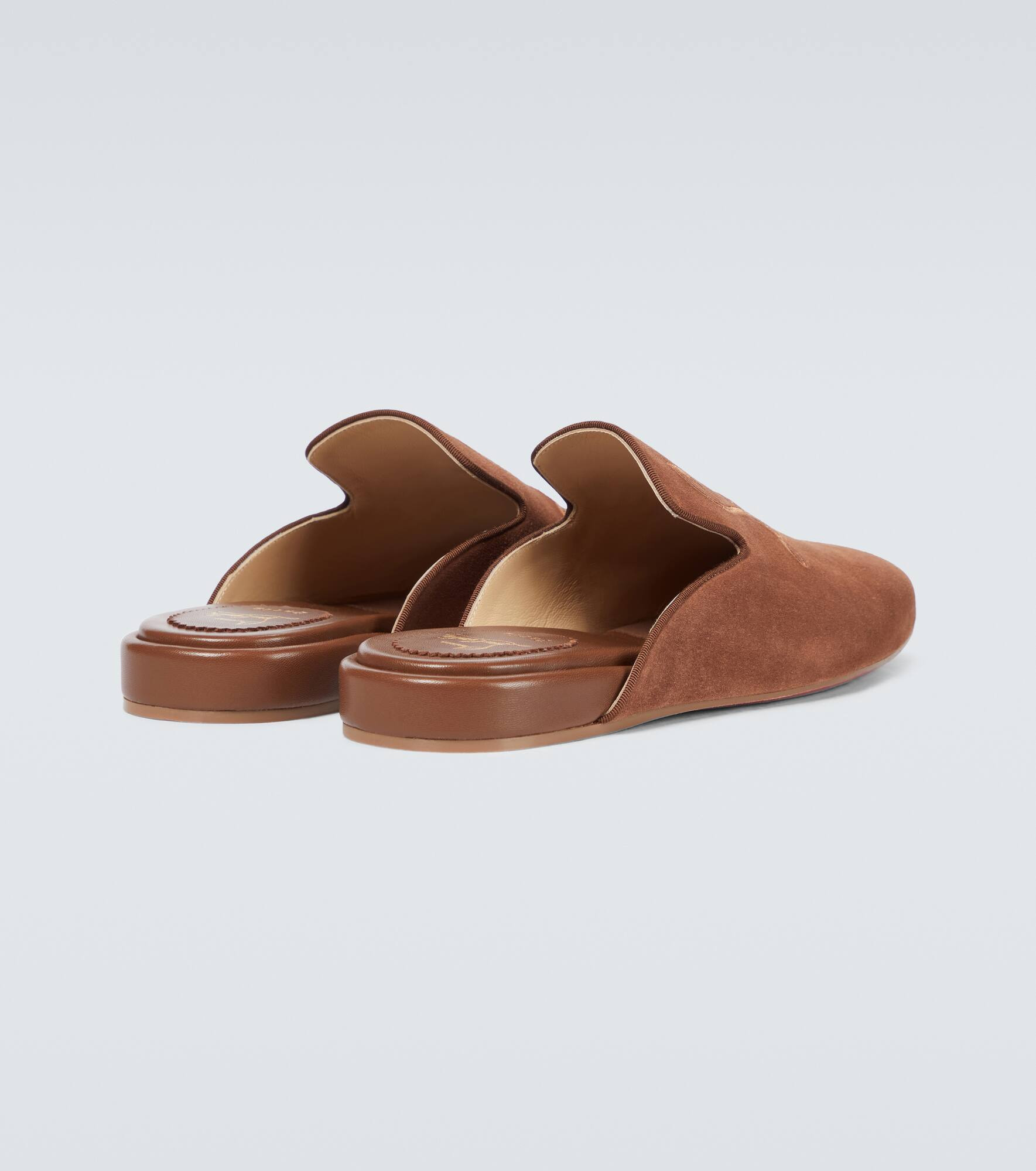 Exclusive to Mytheresa – Navy Coolito Flat mules - 6