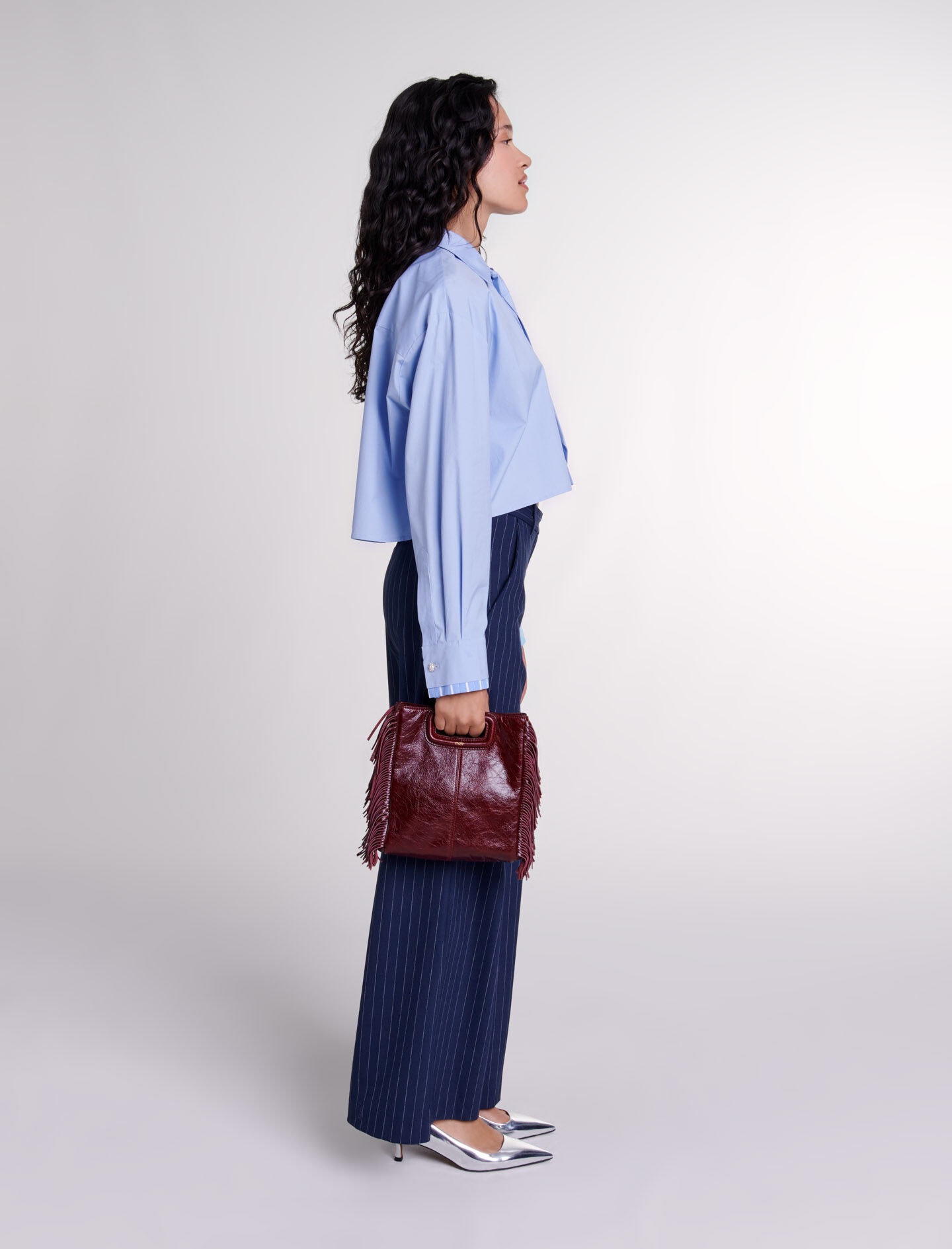 Shirt with removable tie - 3