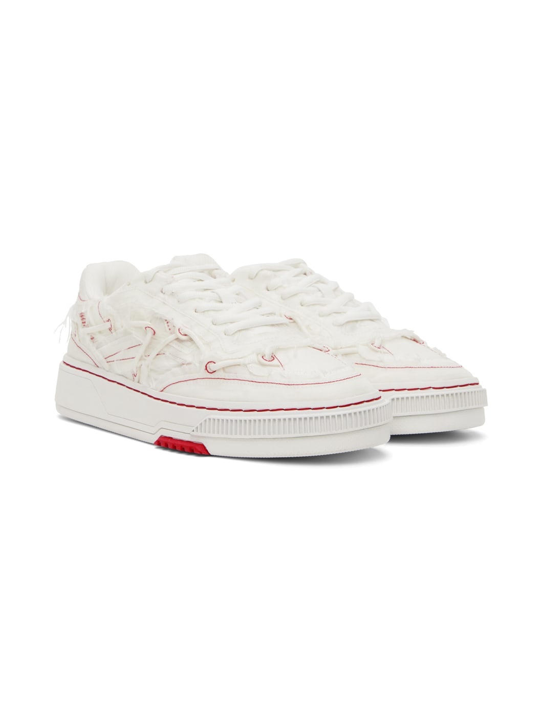 White Reebok Edition Club C LTD Sneakers - 4