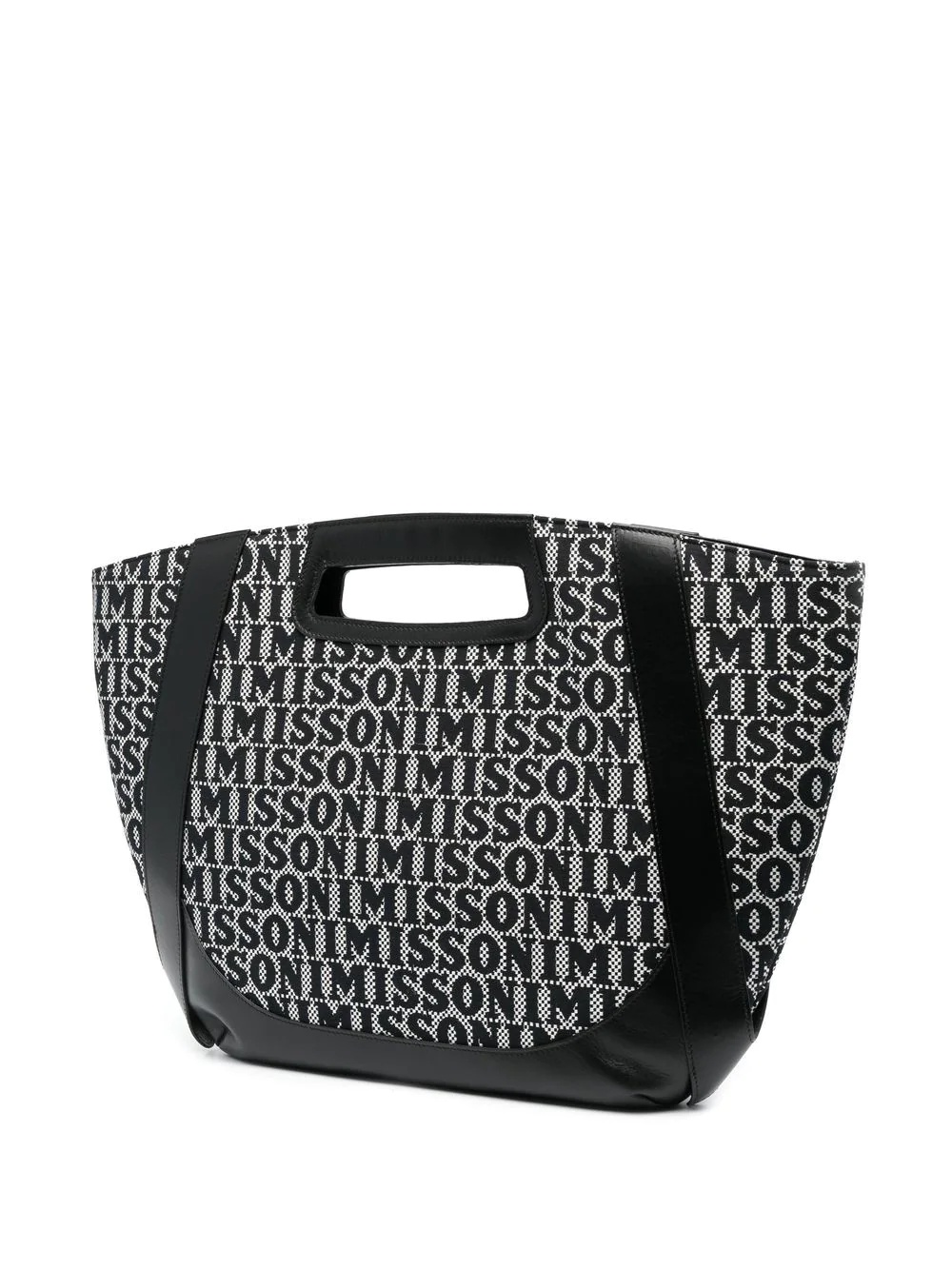 embroidered-logo tote bag - 3