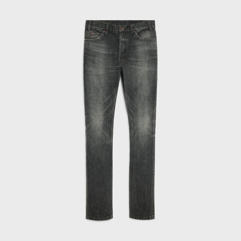 lou jeans in black ice rinse denim 1