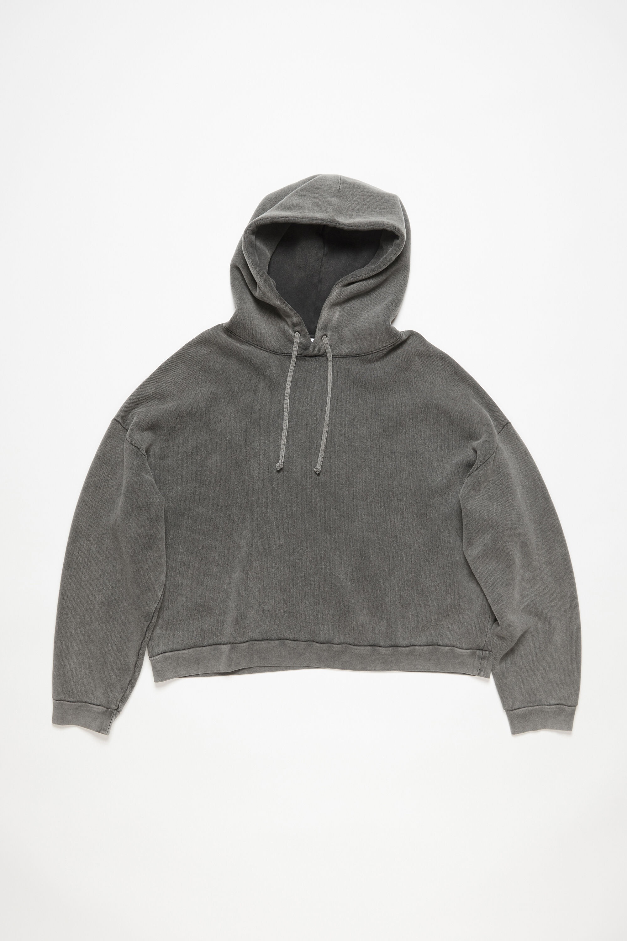 Hooded sweater logo patch - Faded black - 6