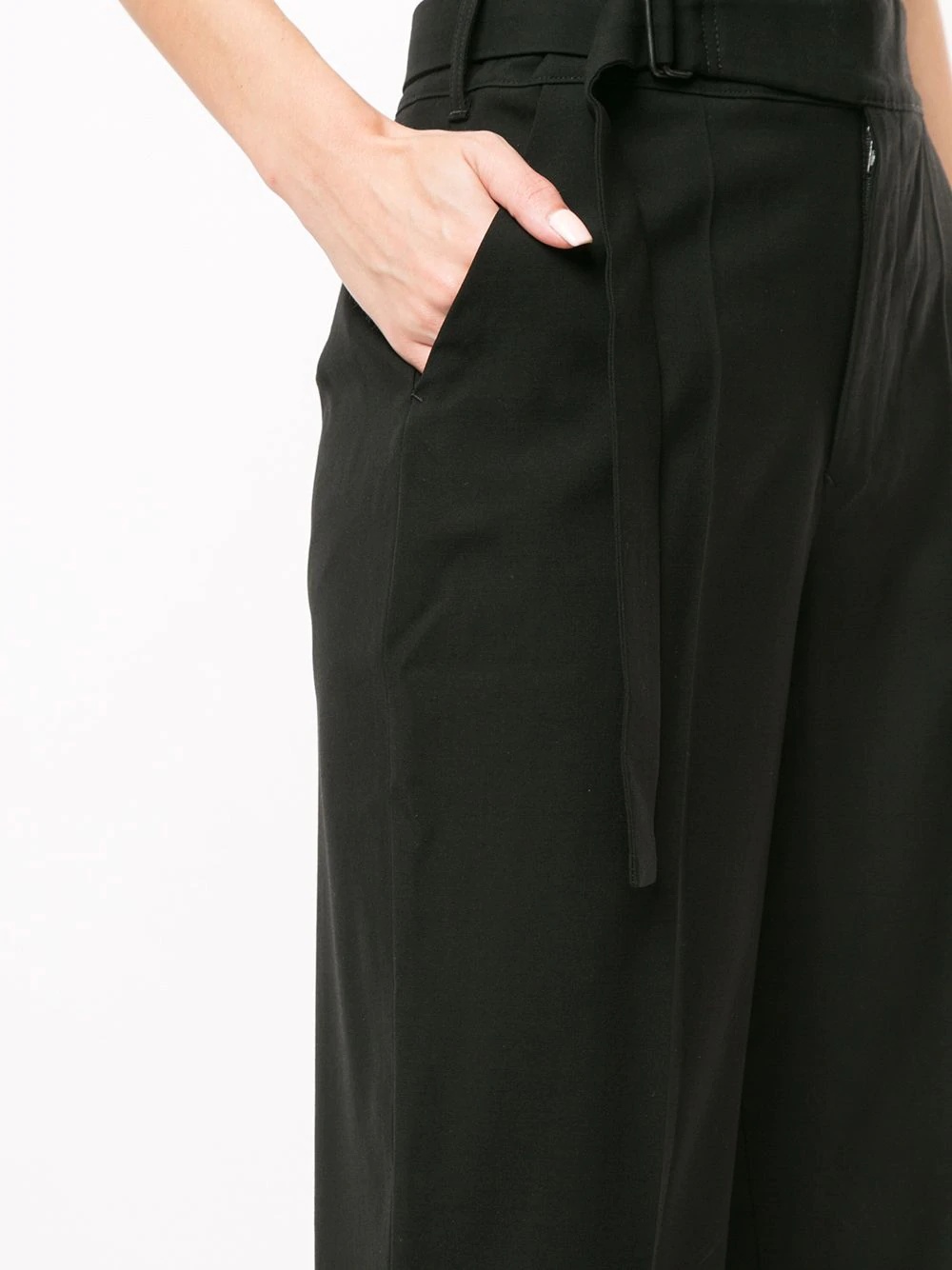 cropped tailored trousers - 5