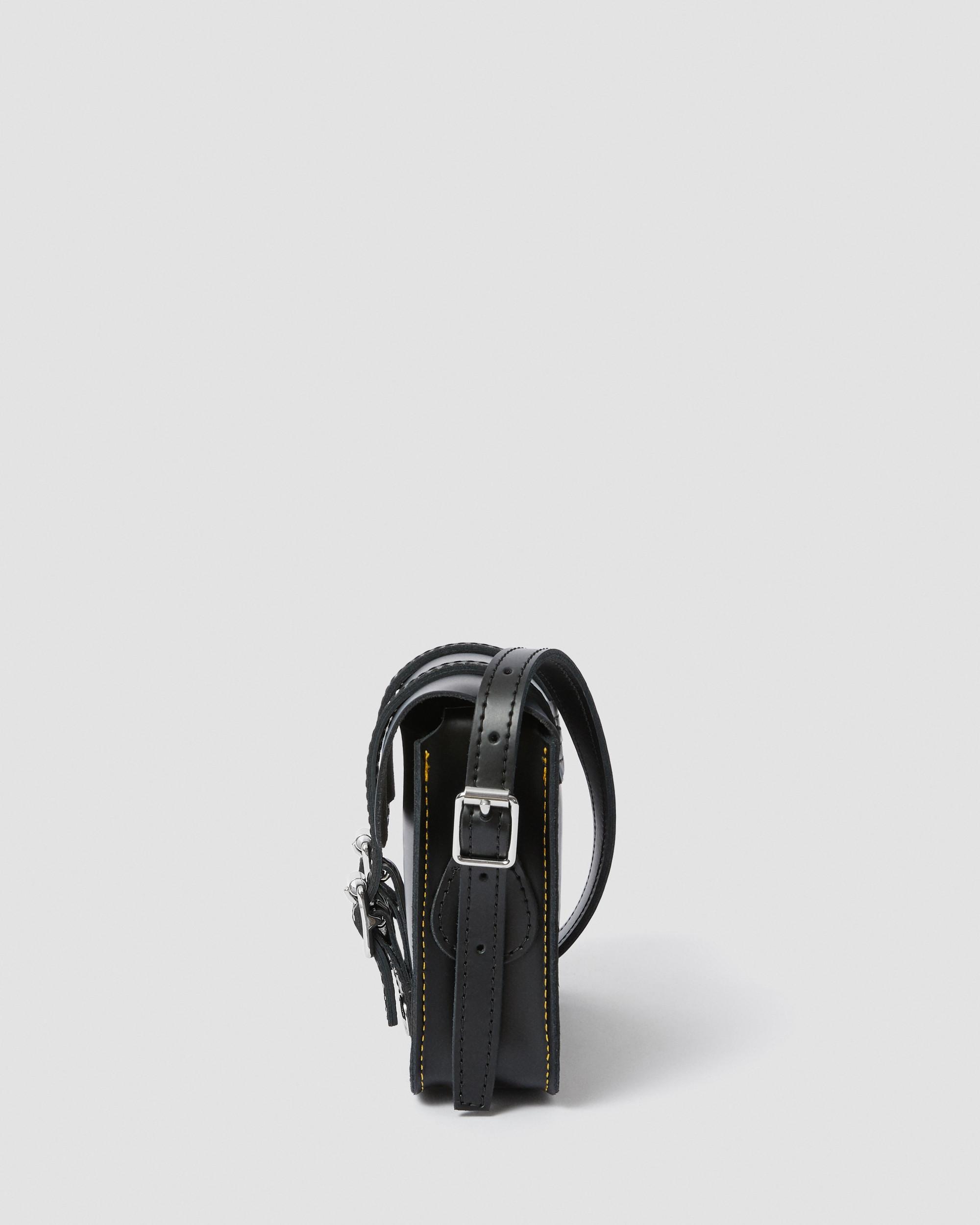 7 Inch Leather Crossbody Bag - 10