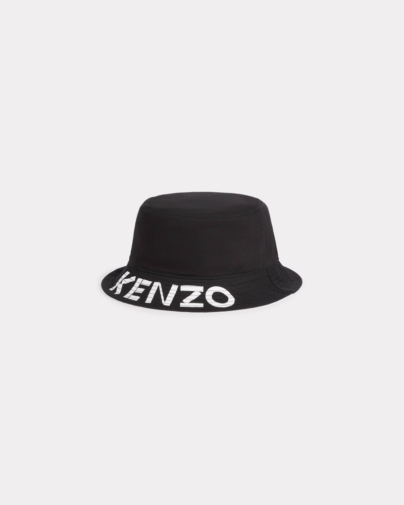 'KENZOGRAPHY' reversible cotton hat 1