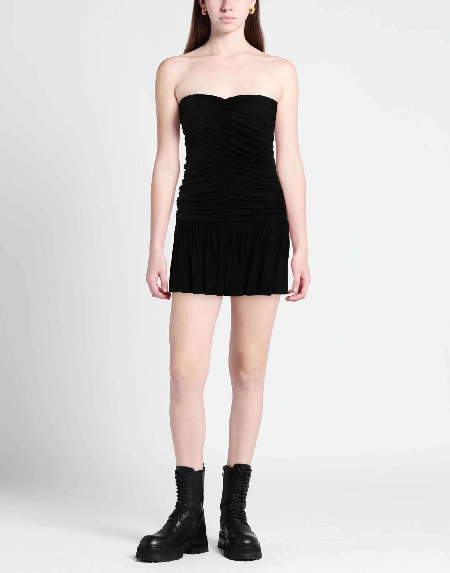 Black Women's Short Dress - 3