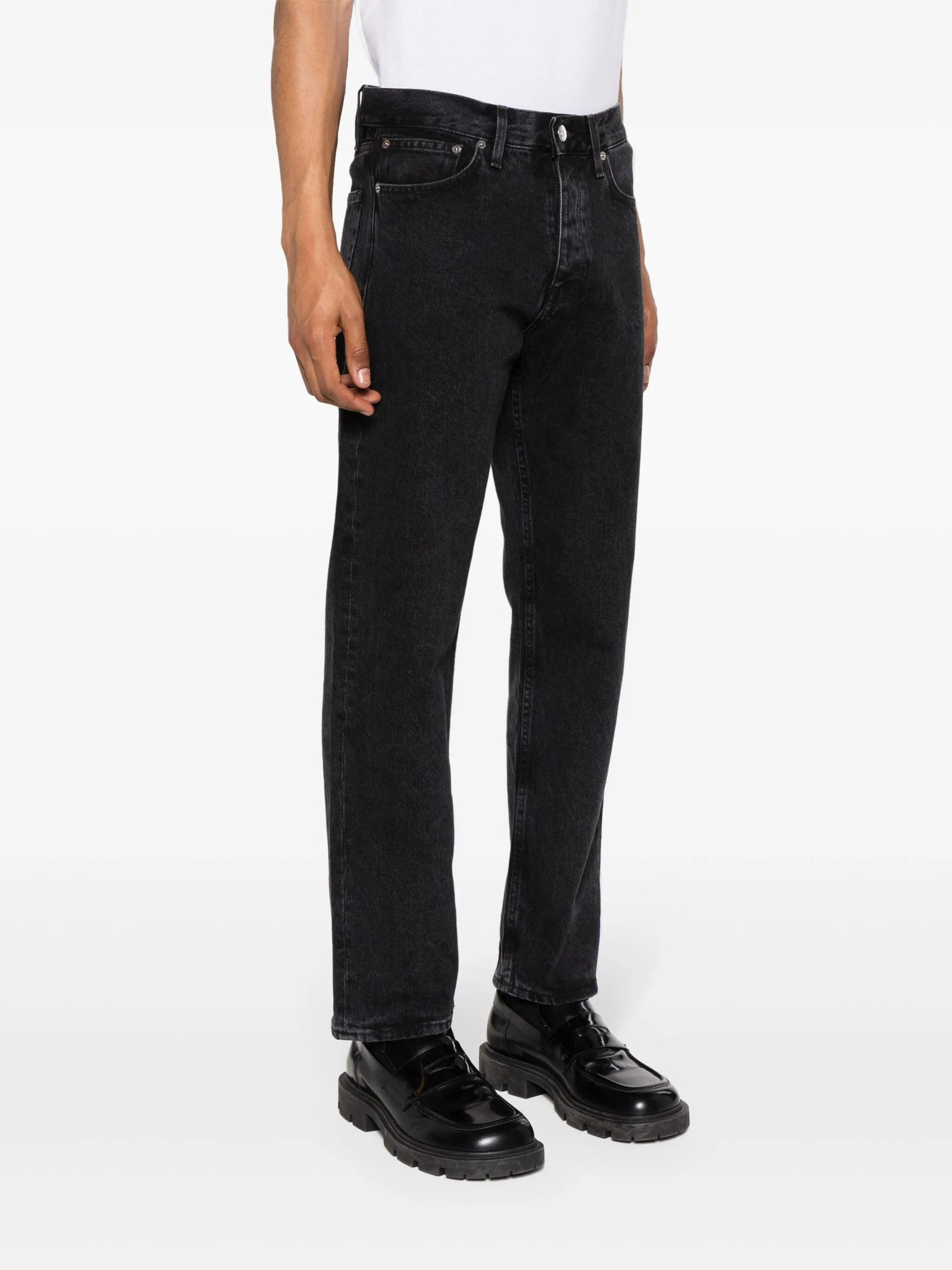 Sunflower Mid-rise Straight-leg Jeans - 4