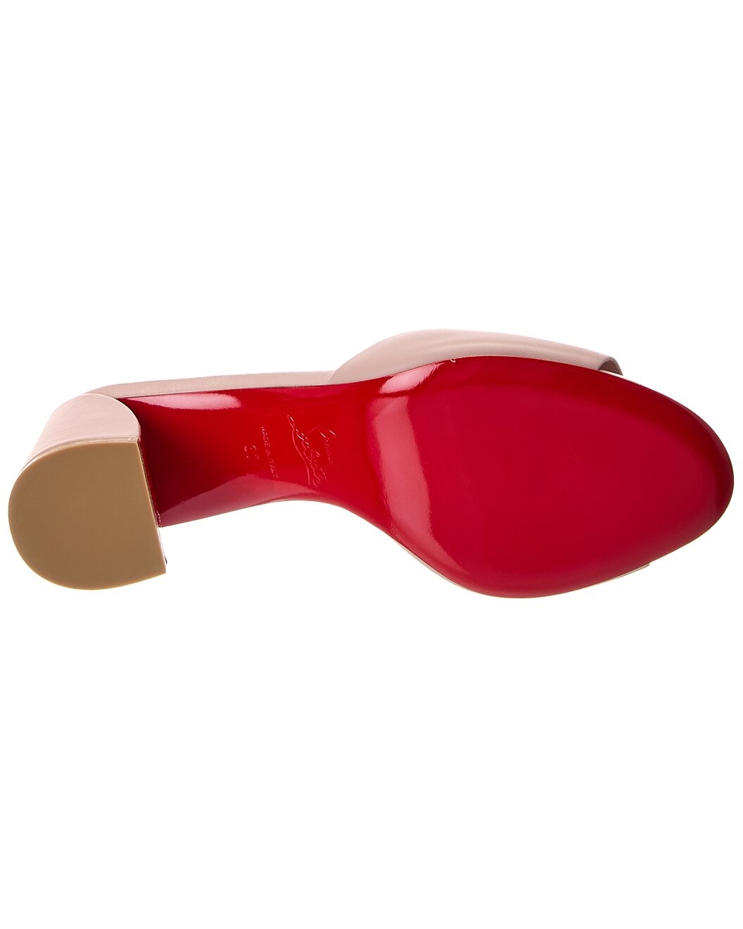 Christian Louboutin Jane 55 Leather Mule - 4