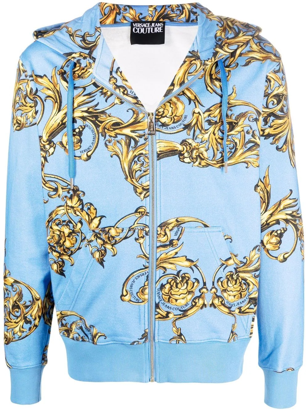 Regalia Baroque zip-up hoodie - 1