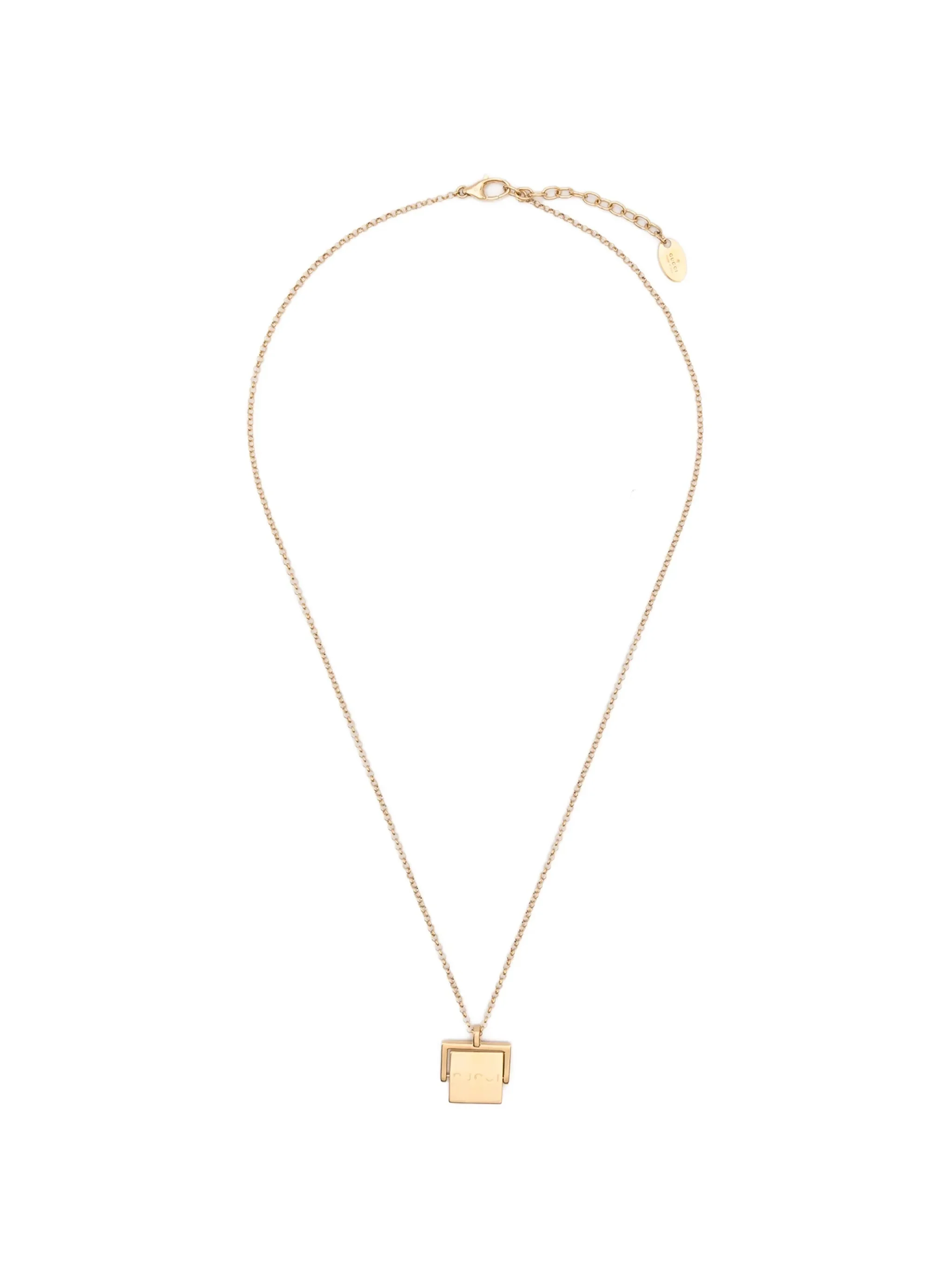 Gucci Logo-engraved Necklace - 1