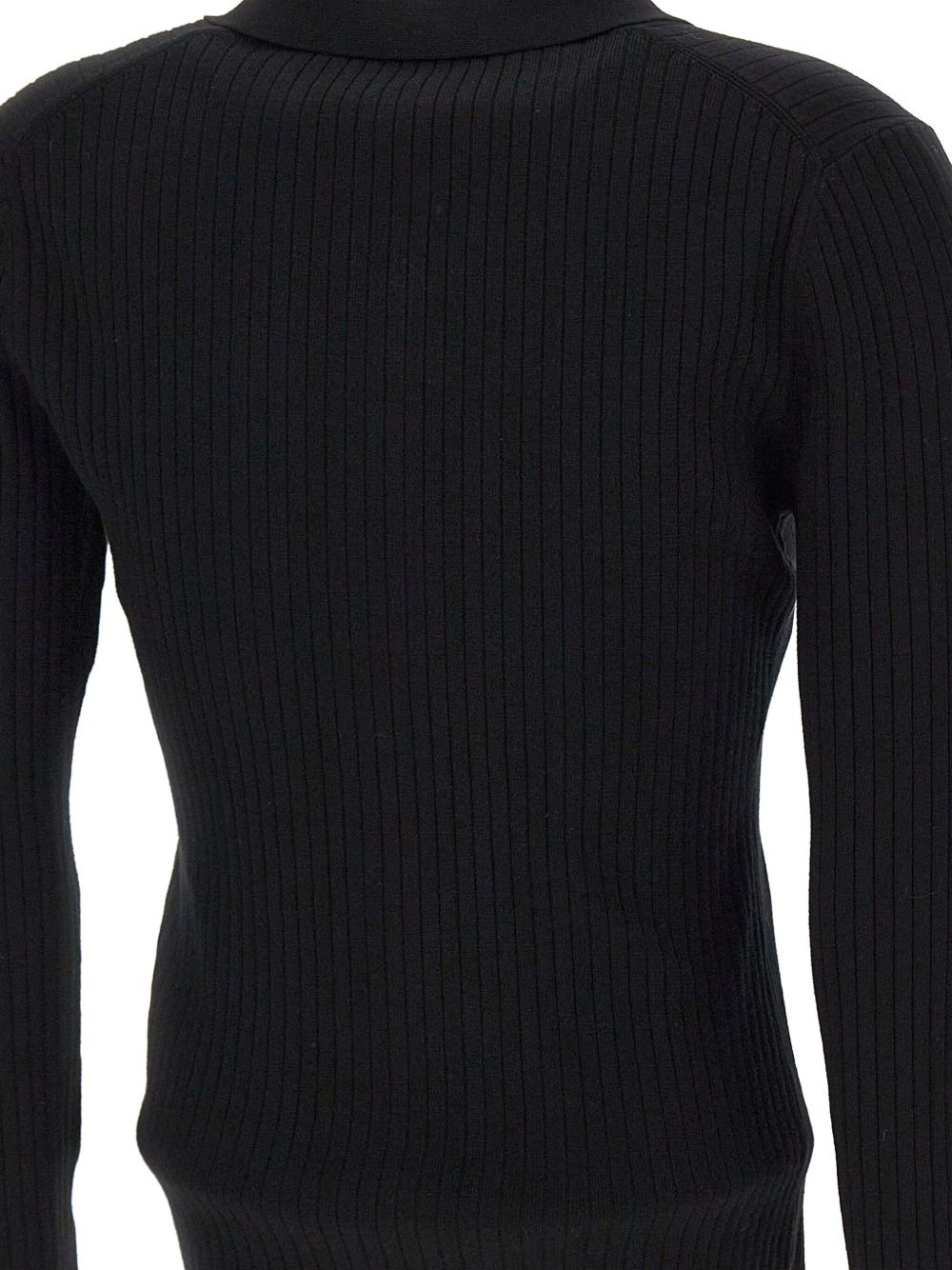 ribbed-knit shirt - 5