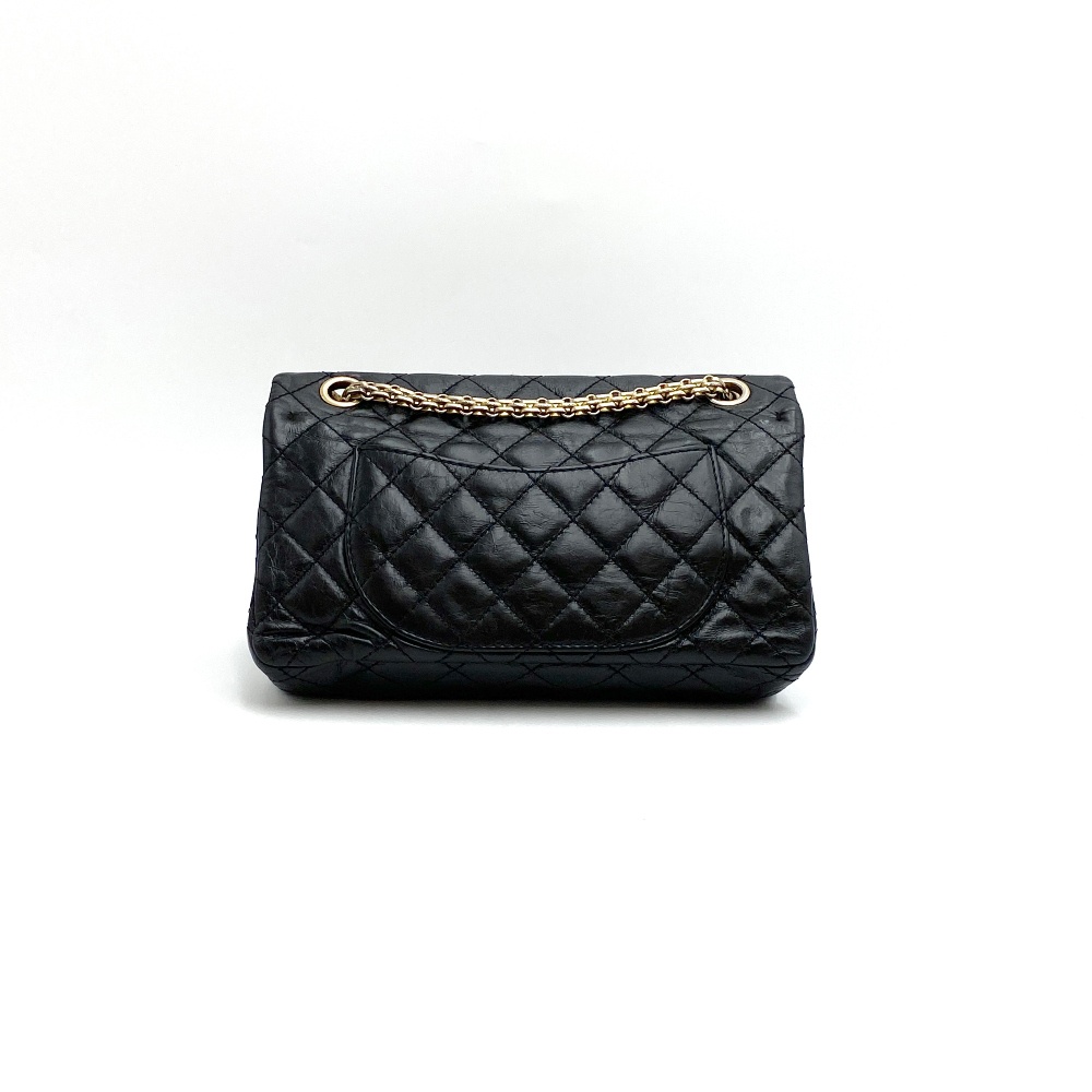 Chanel No.12 Black 2.55 Chain Bag - 3