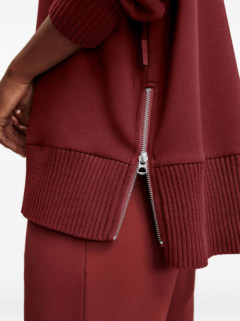 VARLEY high-neck ribbed-hem jumper outlook