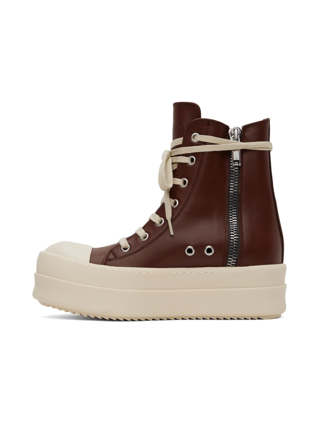 Burgundy Mega Bumper Sneakers - 3