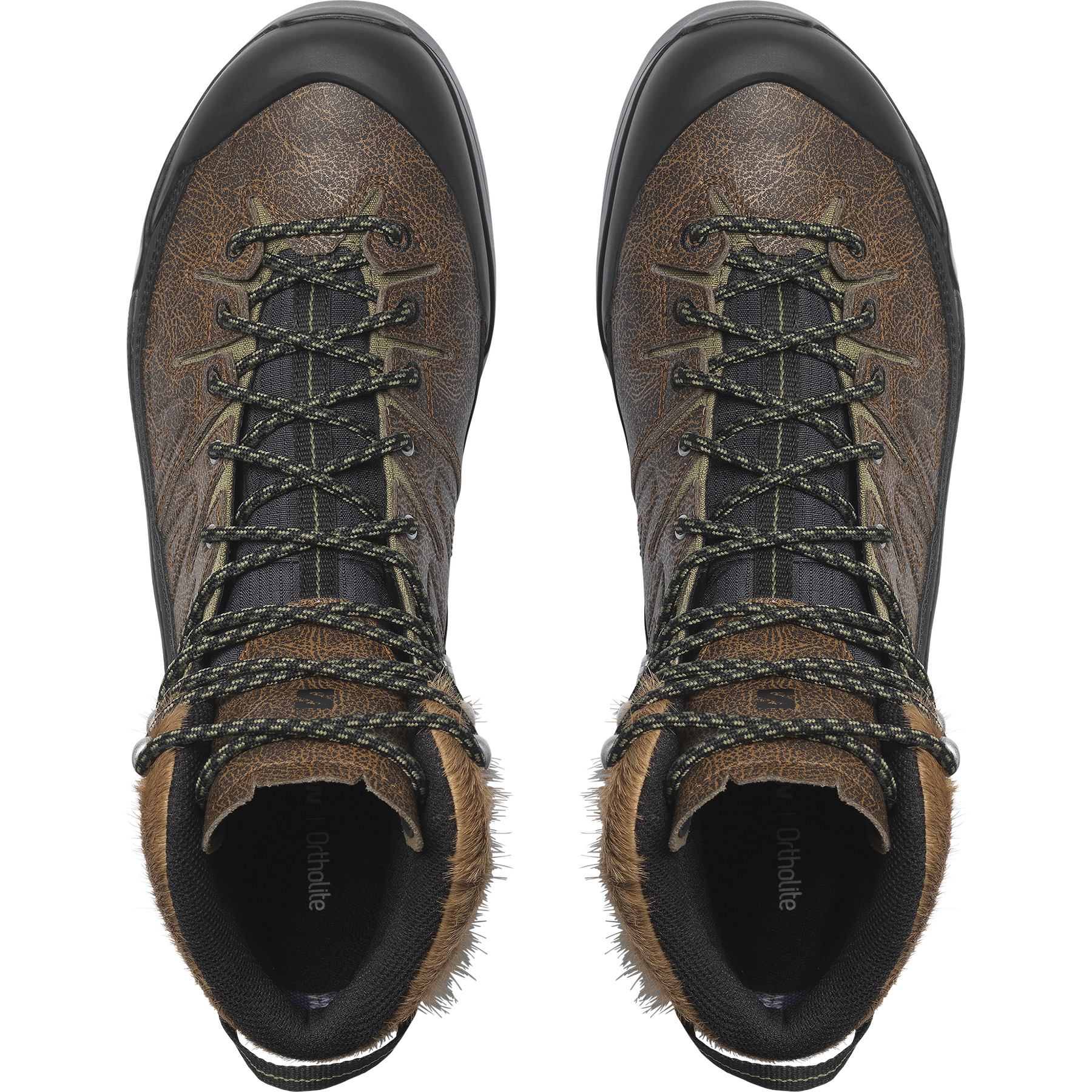 X-ALP MID DISTRESSED LEATHER GORE-TEX - 3