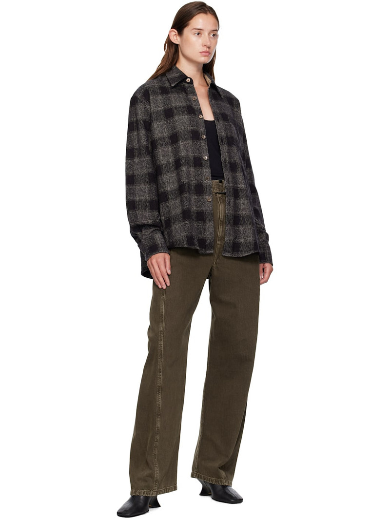 Our Legacy Gray Above Shirt outlook