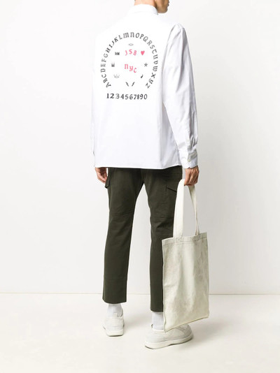 BUSCEMI graphic-print button-down shirt  outlook