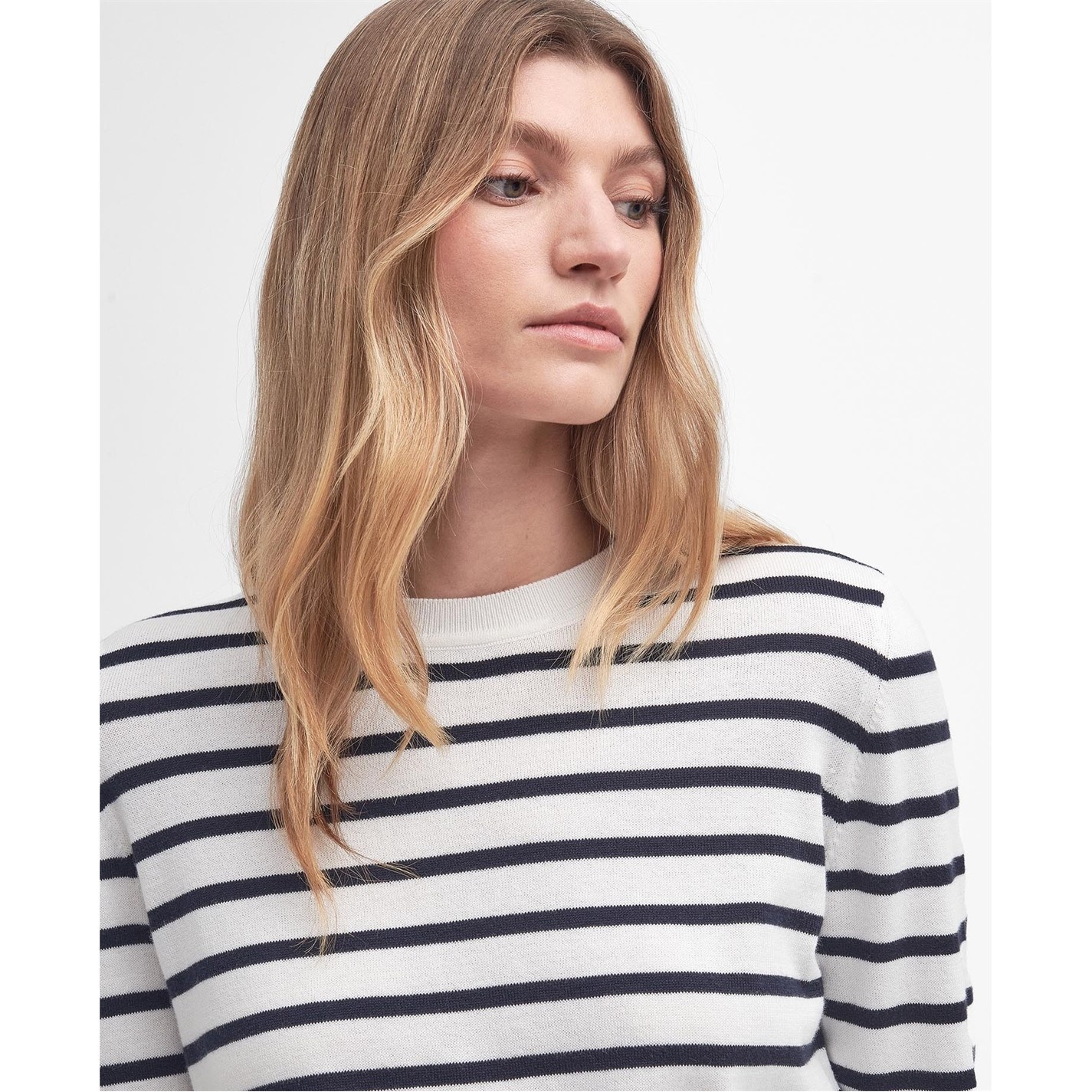 ELLEWOOD STRIPED CREW NECK JUMPER - 4