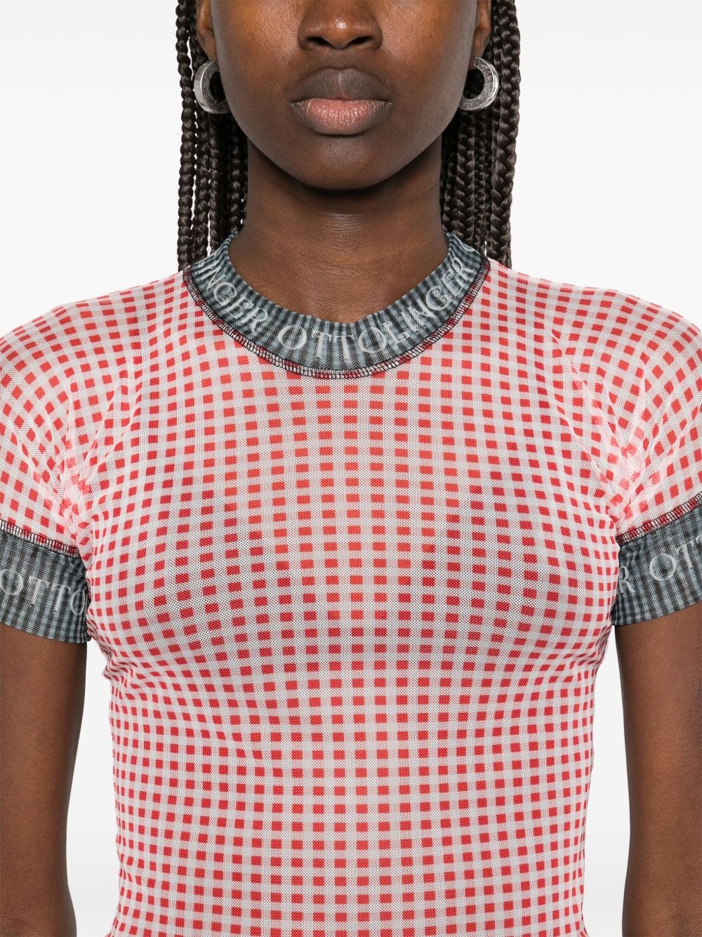 mesh T-shirt - 5