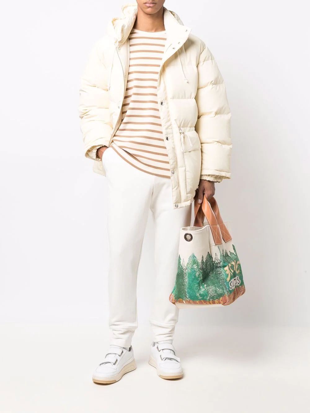 hooded puffer coat - 2