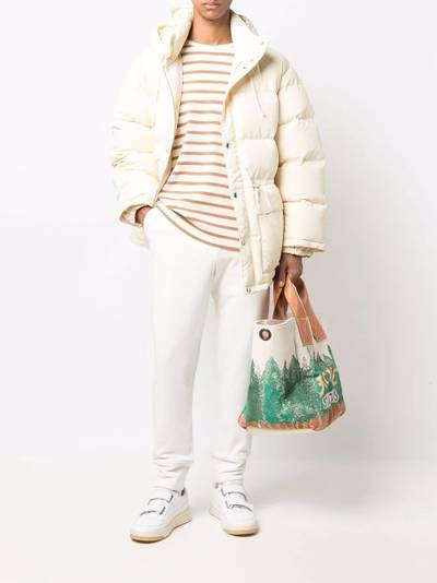 Jil Sander hooded puffer coat outlook