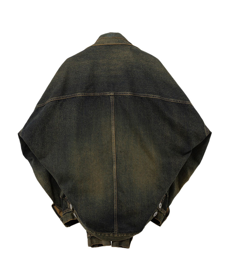 Front Layered Denim Jacket 24
