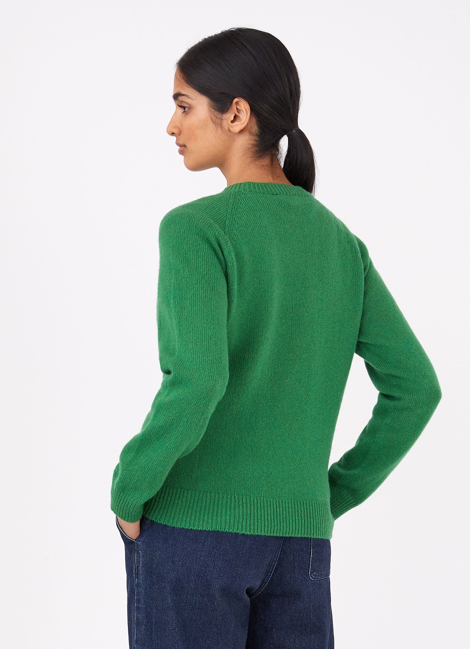 Lambswool Crew Neck Jumper - 4