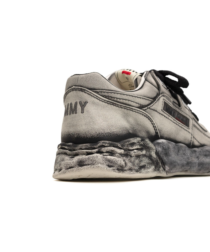 "PARKER" OG Sole Faded Effect Leather Low-top Sneaker 11