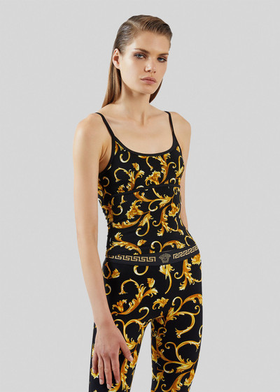 VERSACE Barocco Print Sleeveless Tank Top outlook