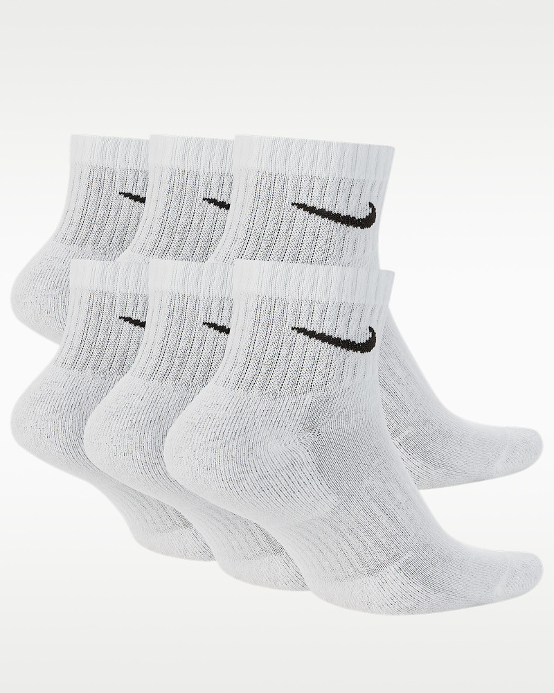 Nike Nike Everyday Cushioned Training Ankle Socks (6 Pairs) outlook