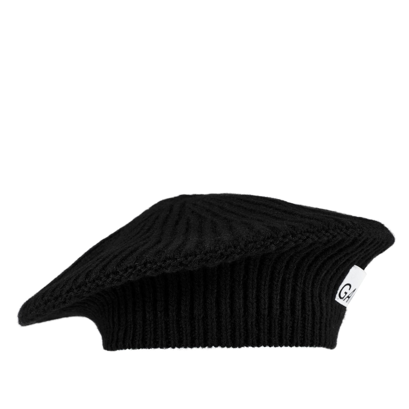 STRUCTURED RIBBED BERET - 2