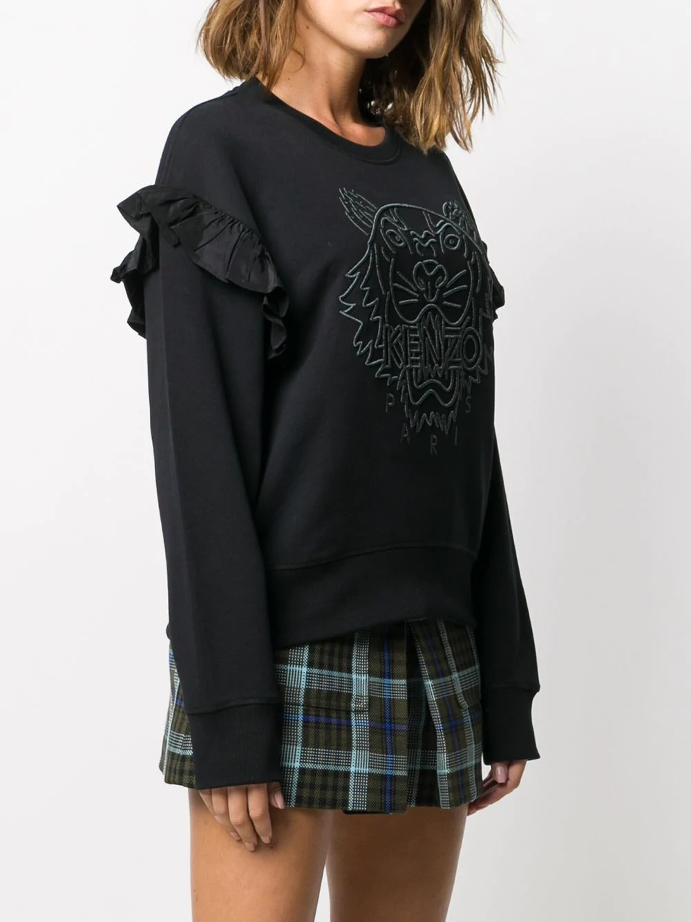 Tiger ruffle sweatshirt - 3