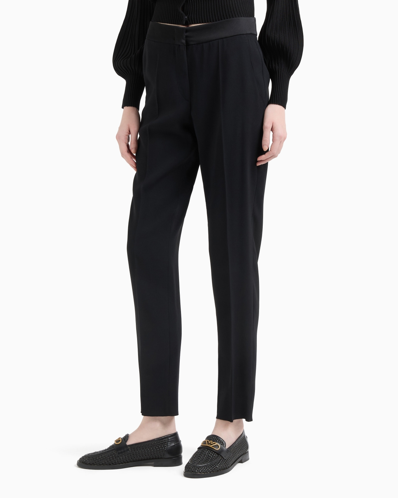 ENVERS SATIN TROUSERS - 4