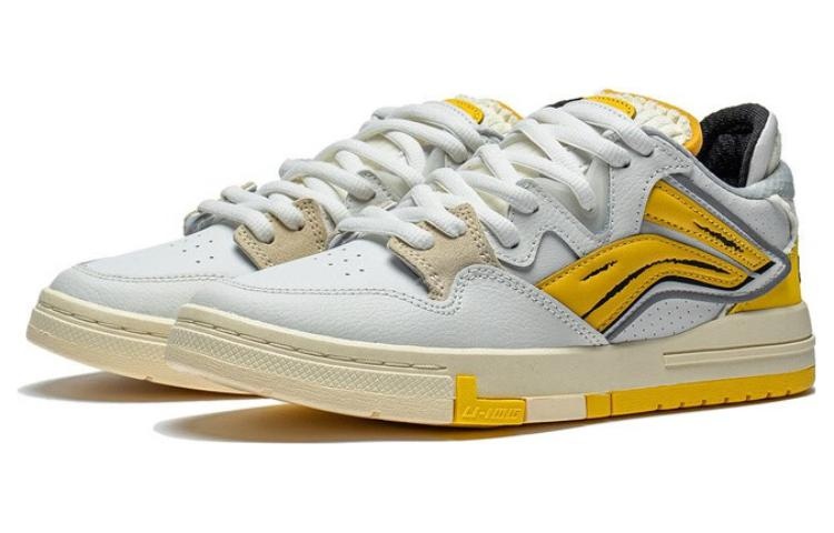 (WMNS) Li-Ning Wave Pro 'White Yellow' AECS094-1 - 3