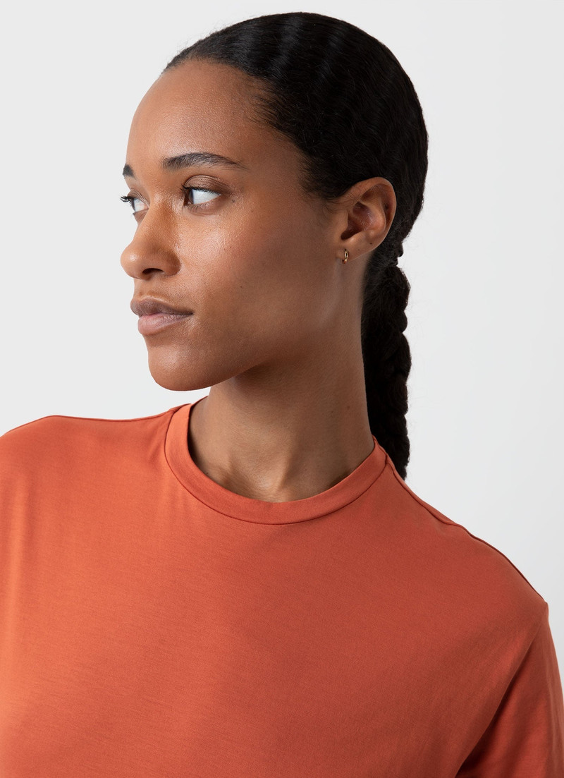 Sunspel Boy‑Fit T‑Shirt outlook