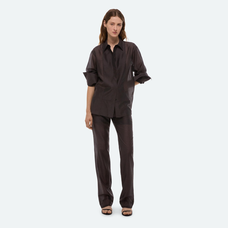 Helmut Lang SHEER TUX SHIRT outlook