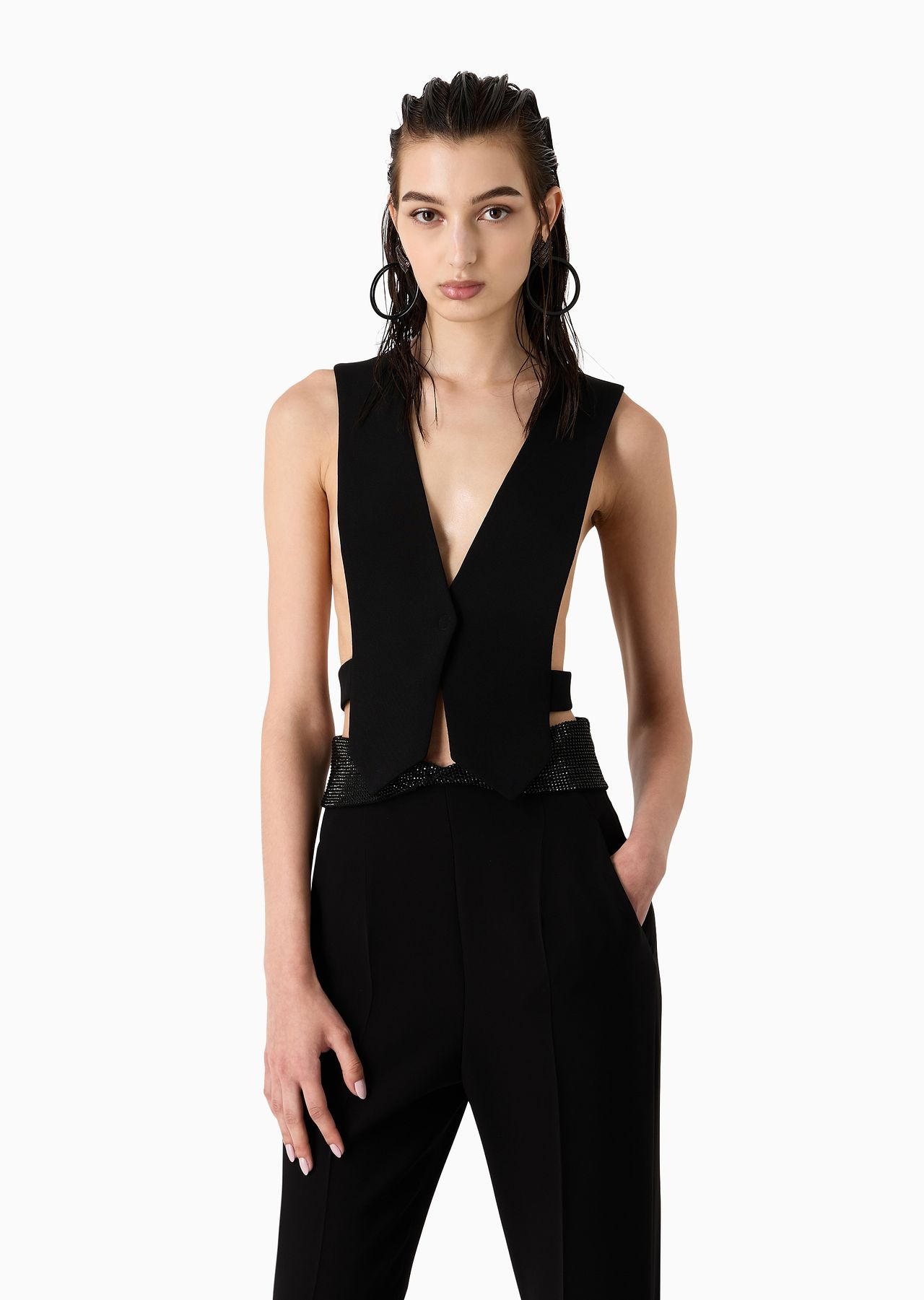 Marocain silk gilet - 2