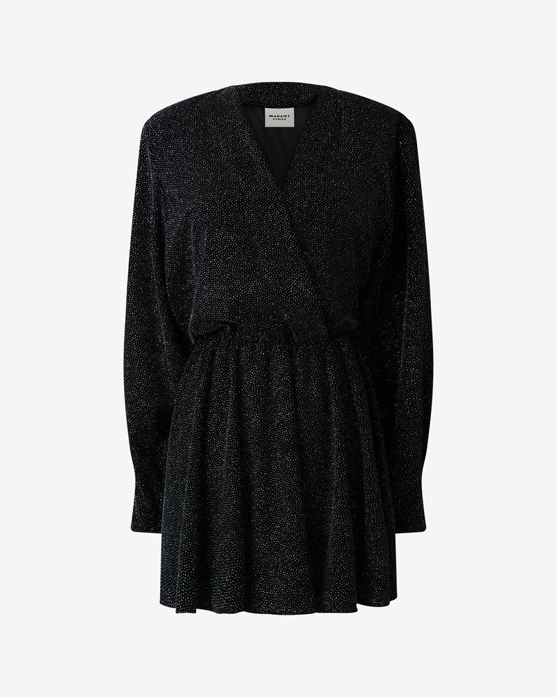 ALEXANE VELVET DRESS 1