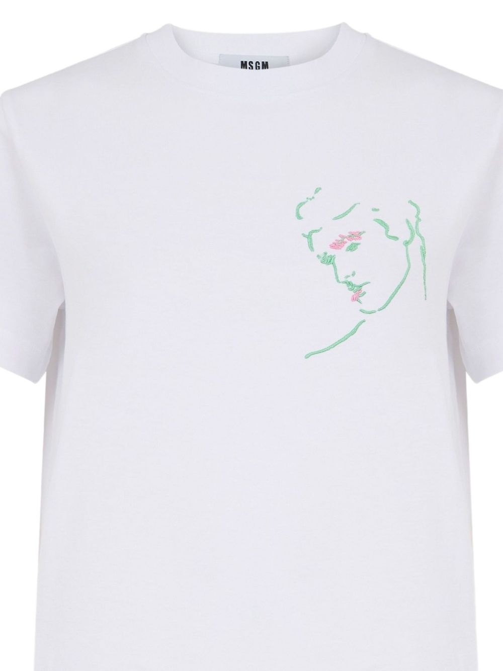 embroidered T-shirt - 3